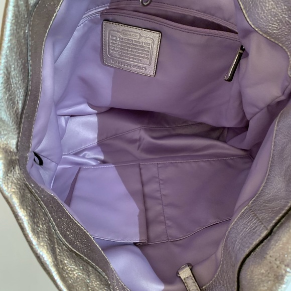 Coach Tote Metallic Gold - Picture 7 of 11